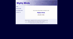 Desktop Screenshot of mightyminds.com.sg