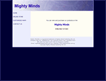 Tablet Screenshot of mightyminds.com.sg